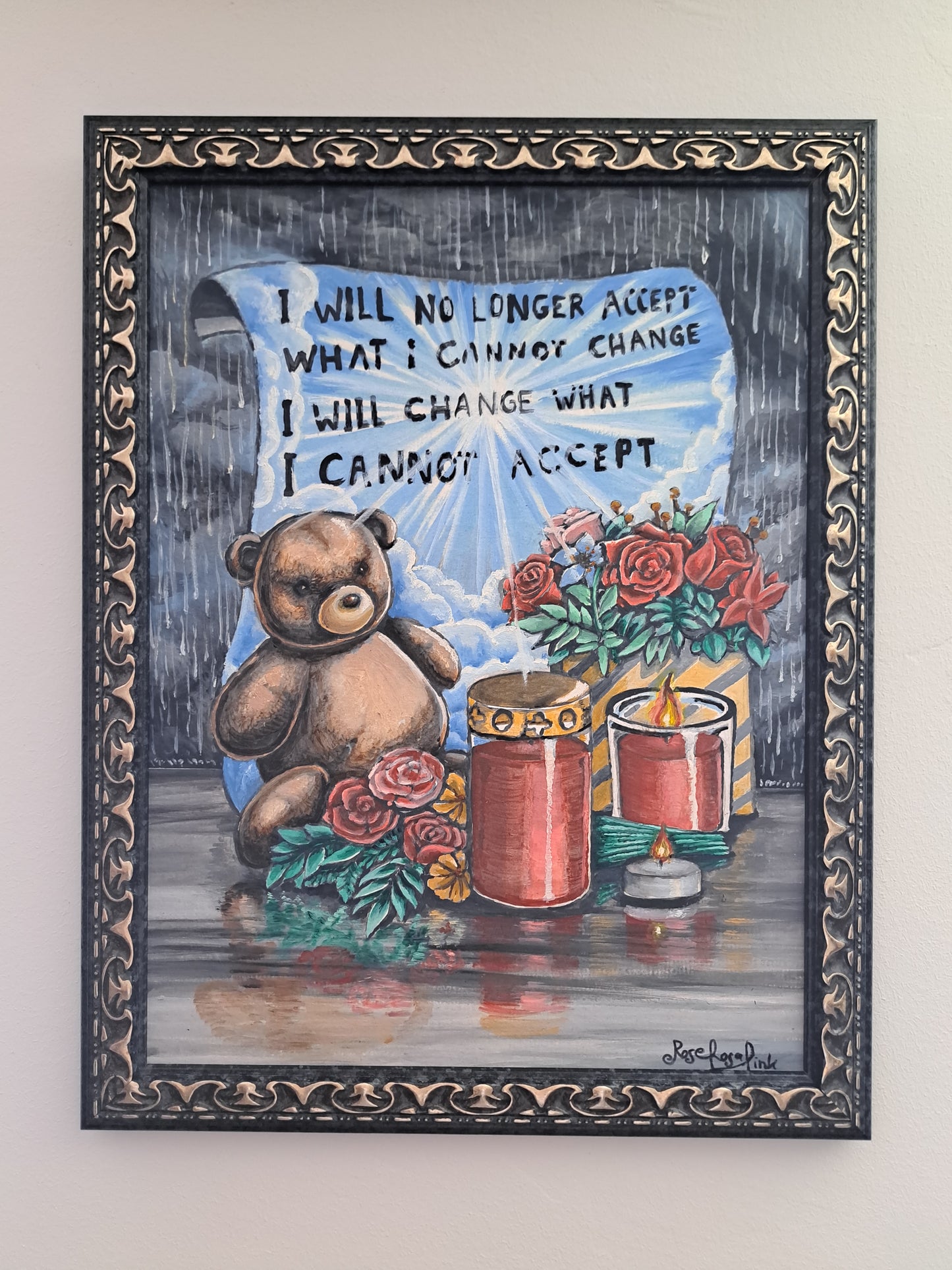 Ich werde ändern, was ich nicht akzeptieren kann.